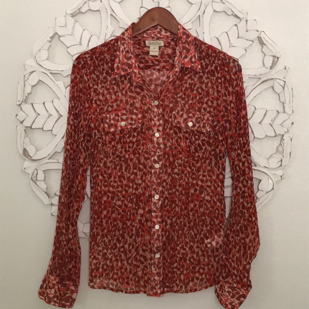 Lucky Brand Silk Blouse